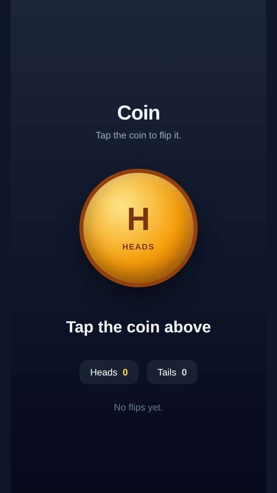 Screenshot of Coin