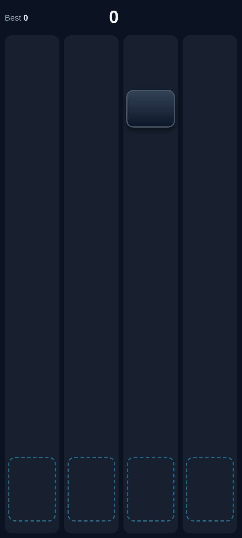 Screenshot of Lane Tap