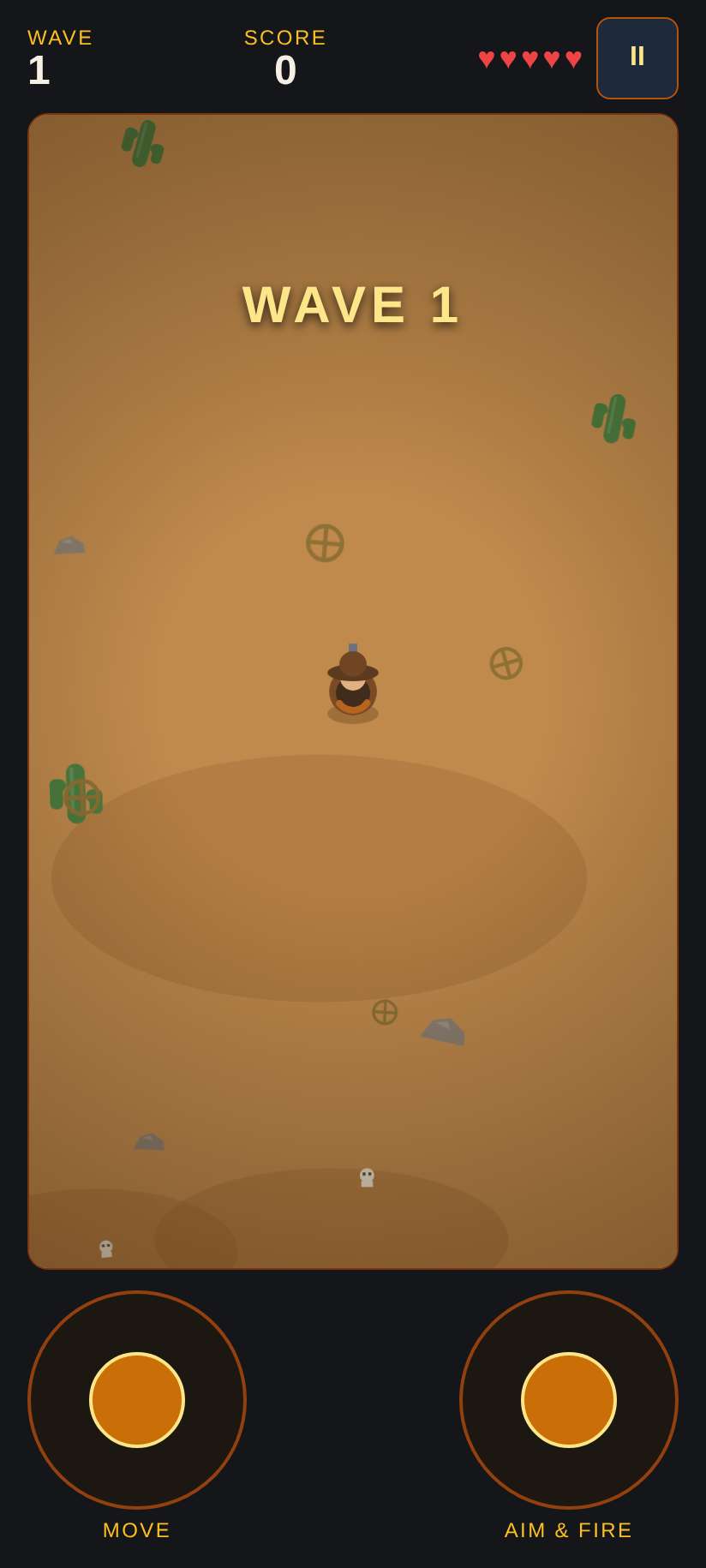 Screenshot of Dust & Iron